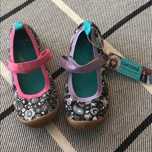 Girls Chooze Pink/Purple shoes, size 6